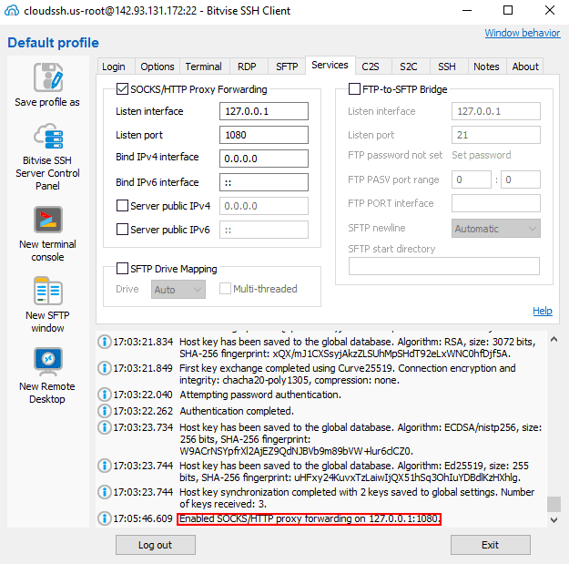 enabled-SOCKS/HTTP-proxy-forwarding