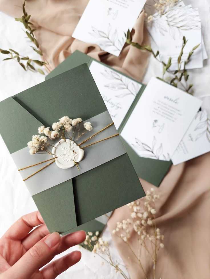DIY and Handmade Wedding Invitations Ideas