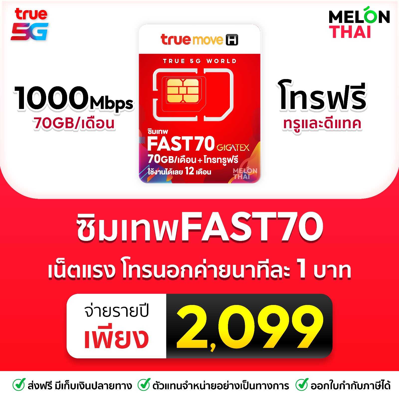 ซิมเทพ FAST70