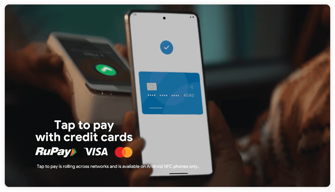 Google Pay addresses that problem by making it easy to tap and integrate your credit card. This eliminates the need to carry your physical card or search for swipe machines.