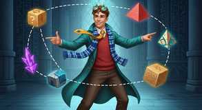 Mastery dances through enchanted orbit.