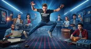 Thrill surges through puzzle pursuit.