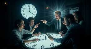 Decisions clash beneath ticking pressure.