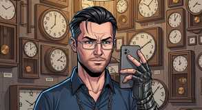 Time fractures through hybrid grasp.