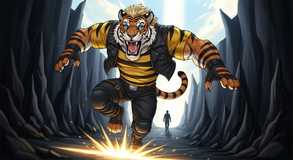 Fury sprints toward shadowed destiny.