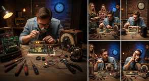 Circuits connect minds through precision.