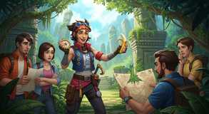 Golden clue sparks jungle strategy.