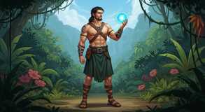 Power pulses through enchanted wilderness.