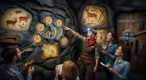 Symbols guide minds through ancient mystery.