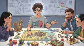 Brains unite through playful strategy.
