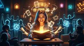 Curiosity unlocks through radiant learning.