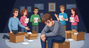 Disappointment lingers beneath shifting focus.