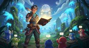 Wonder weaves through enchanted narration.