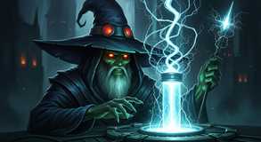 Magic surges through engineered force.