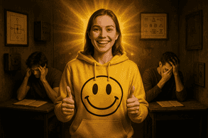 Positivity glows while pressure mounts.
