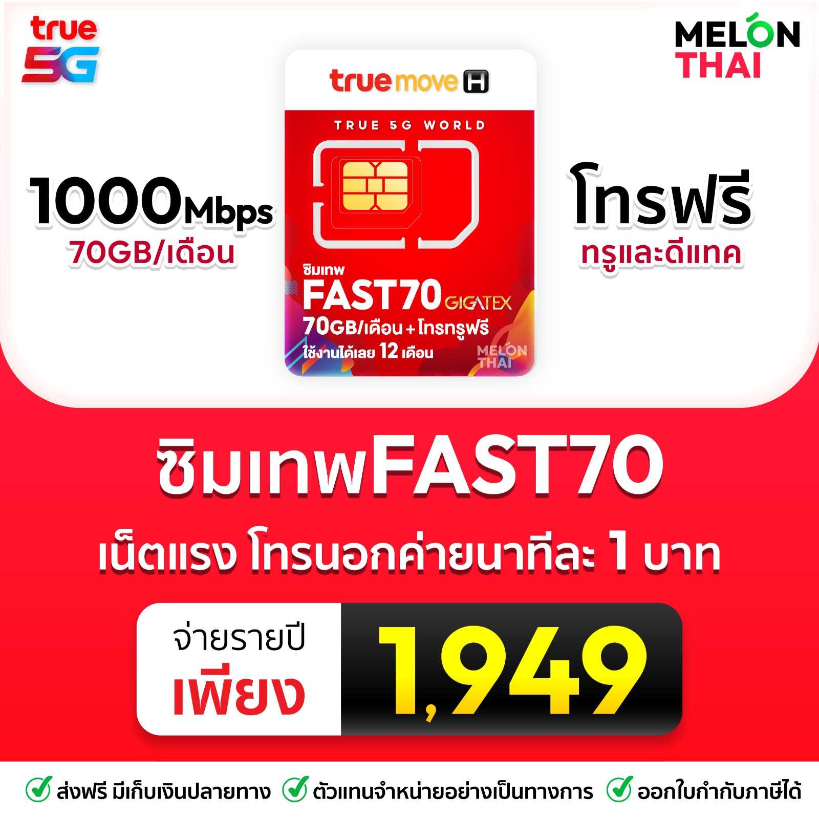 ซิมเทพ FAST70