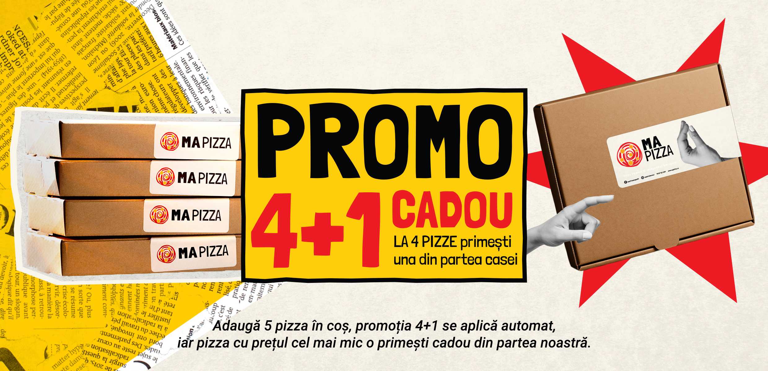 Promo 4+1 cadou