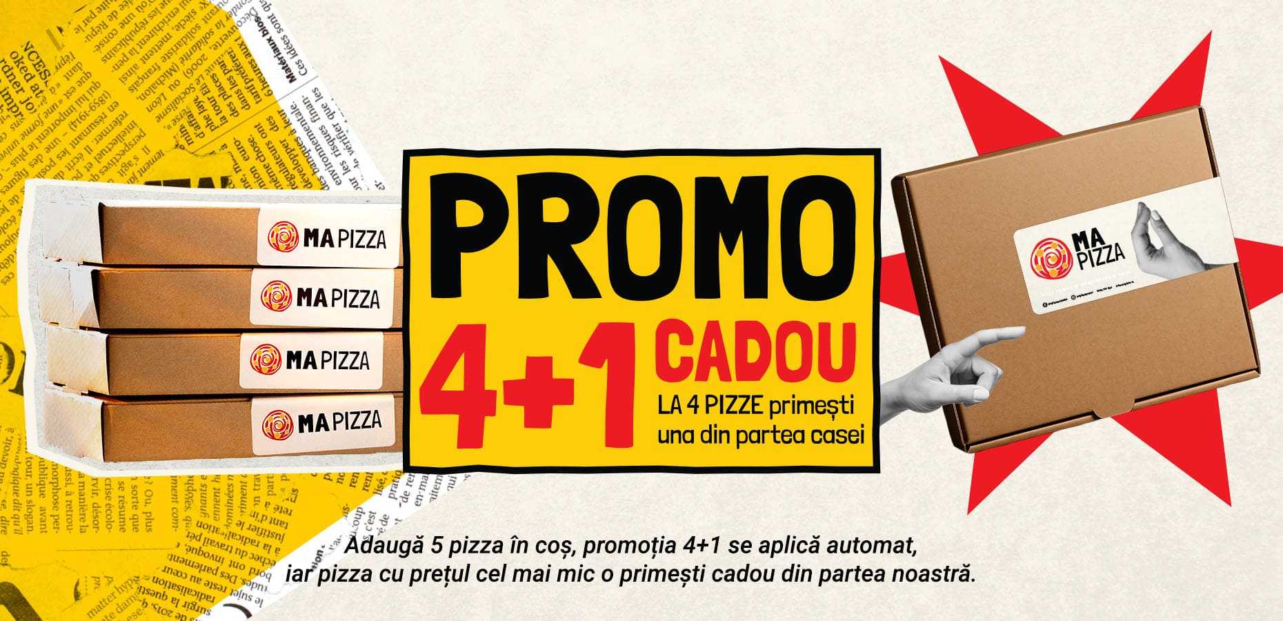Promo 4+1 cadou