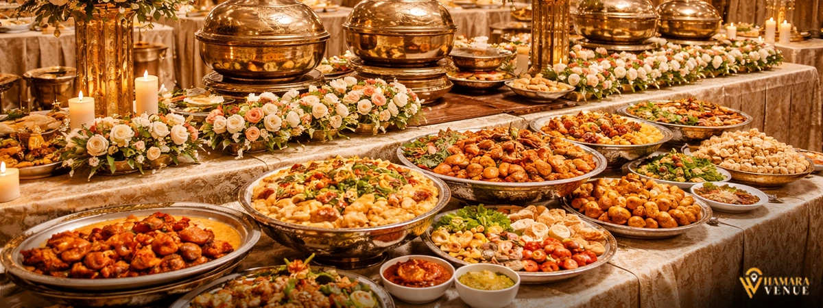 wedding catering services by hamara venue