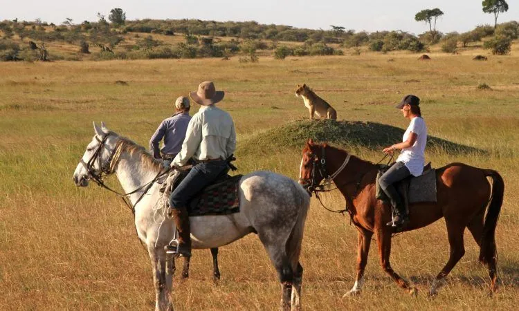 Horseback safari in Laikipia Kenya private conservancy experience