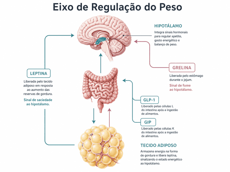 Figura: Obesidade Não é Fraqueza: Entenda a Ciência Por Trás da Regulação do Peso