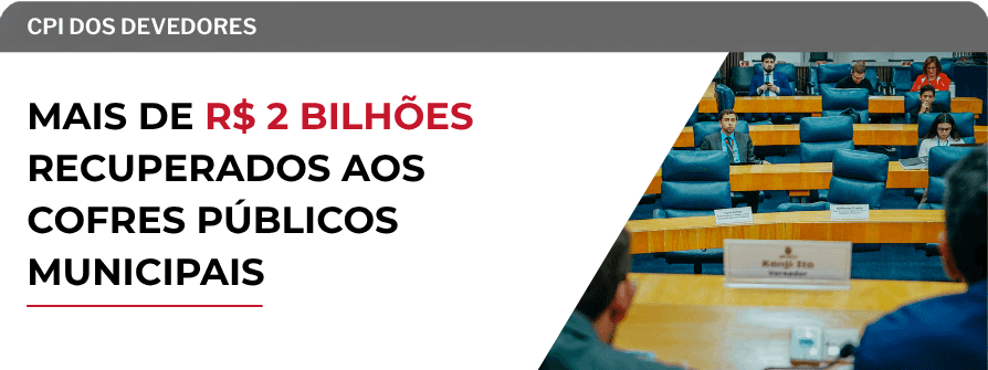 Imagem da seção CPIs da Câmara