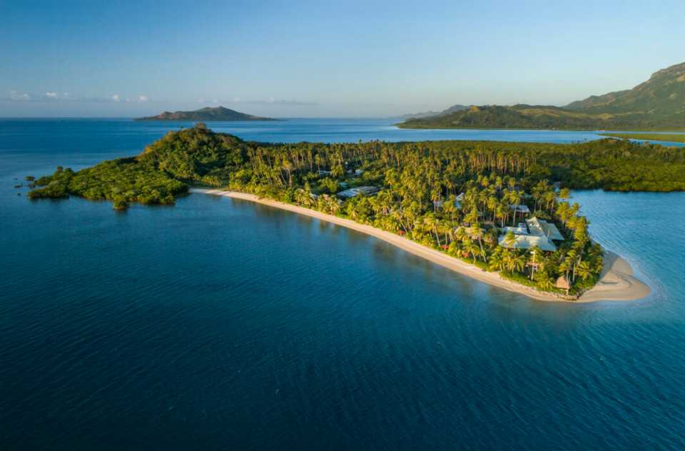 Nukubati Great Sea Reef resort in Fiji