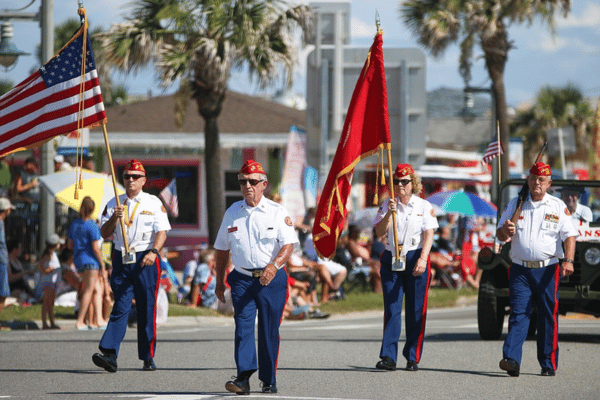 Celebrate the 4th of July at the Veterans Parade.