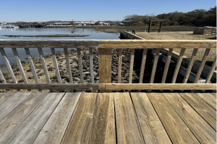 Enjoy the fresh updates to the dock and lagoon area.