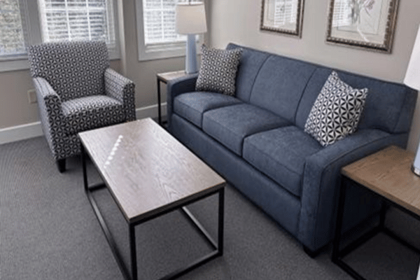 Enjoy our newly refurbished villas, complete with stylish new sofas and chairs.