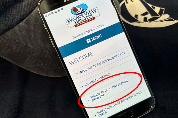 Access your Villa Directory on your hand held device.