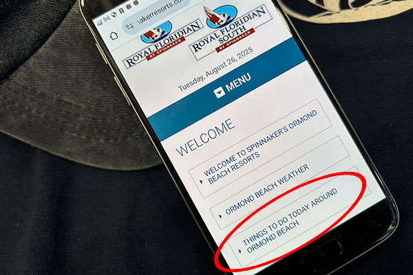 Access your Villa Directory on your hand held device.