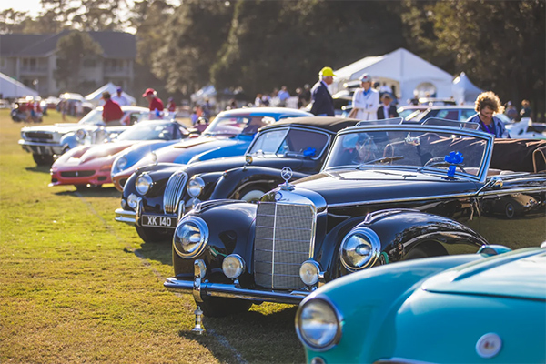The Concours d’Elegance is a celebration for all car aficionados.