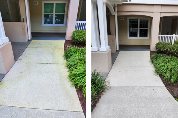 Walkways so bright, they shine just right