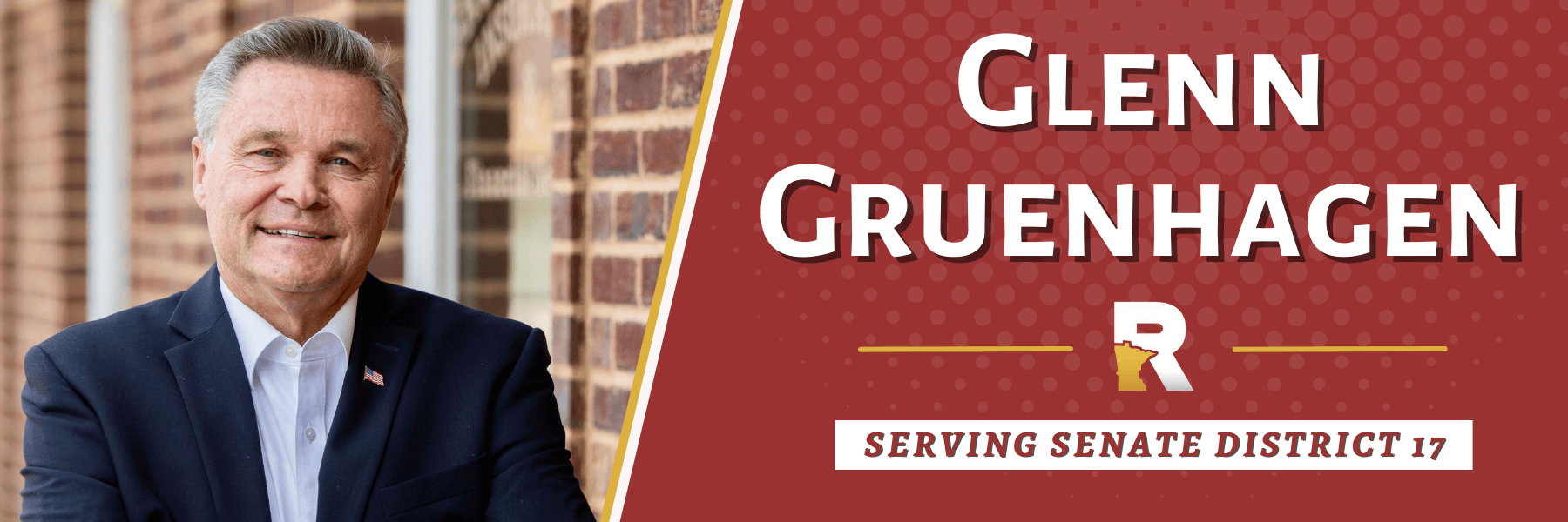 Minnesota Senator Glenn Gruenhagen banner image