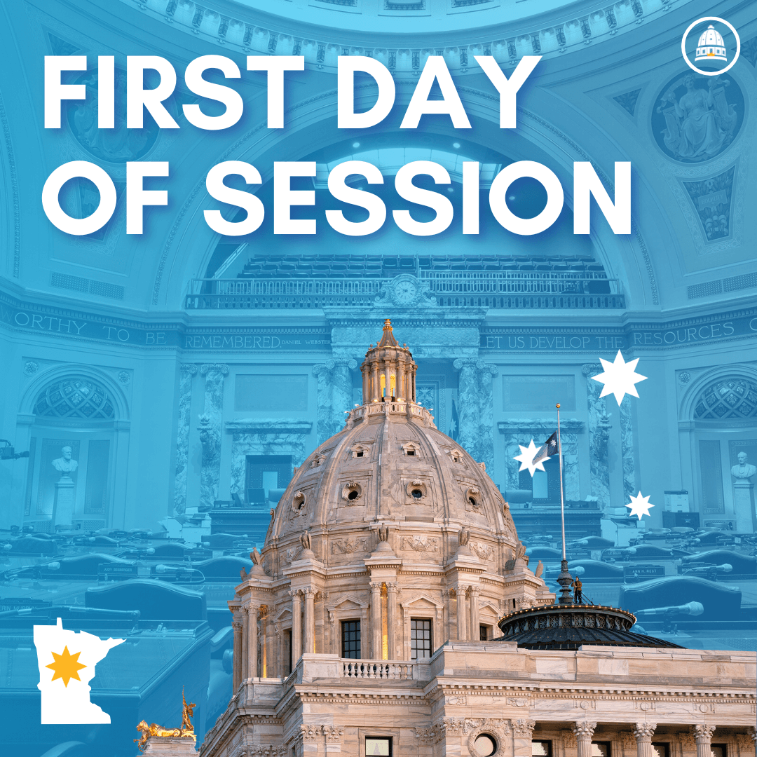 First Day of Session Graphic