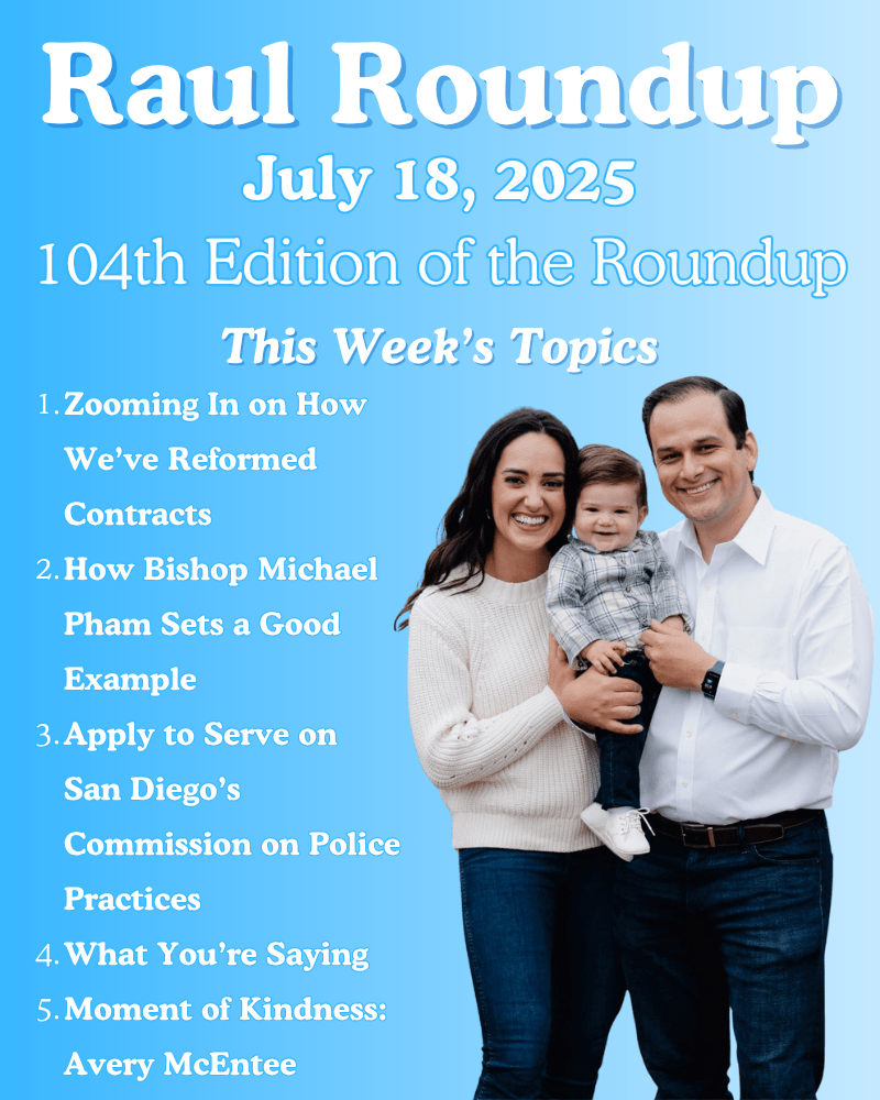 Office of San Diego City Councilmember Raul A. Campillo banner Image