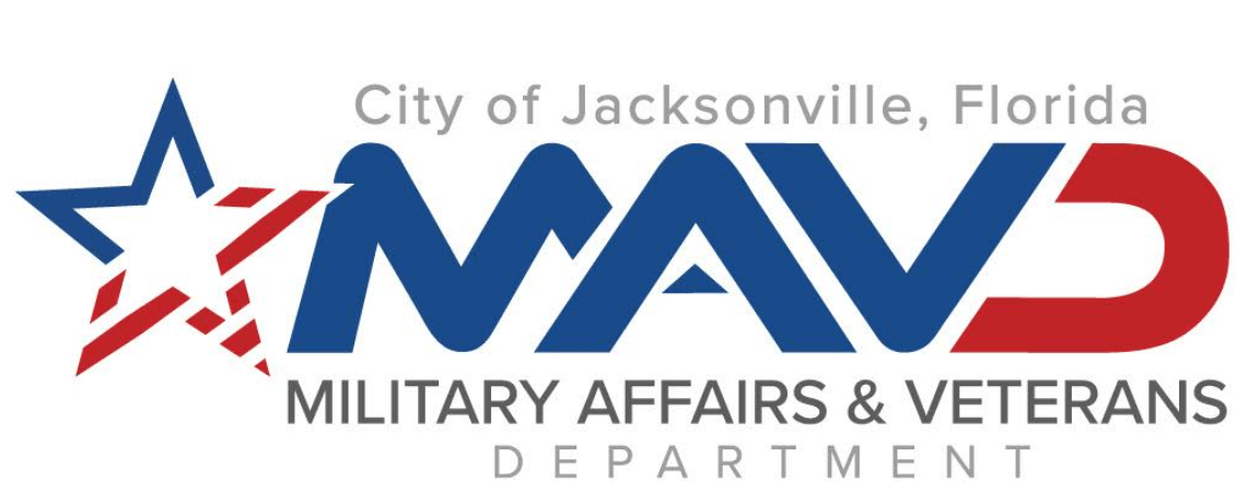 logo City of Jacksonville, Florida Miltary Affairs and Veterans Department