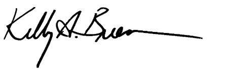 Rep Kelly Breen's Signature