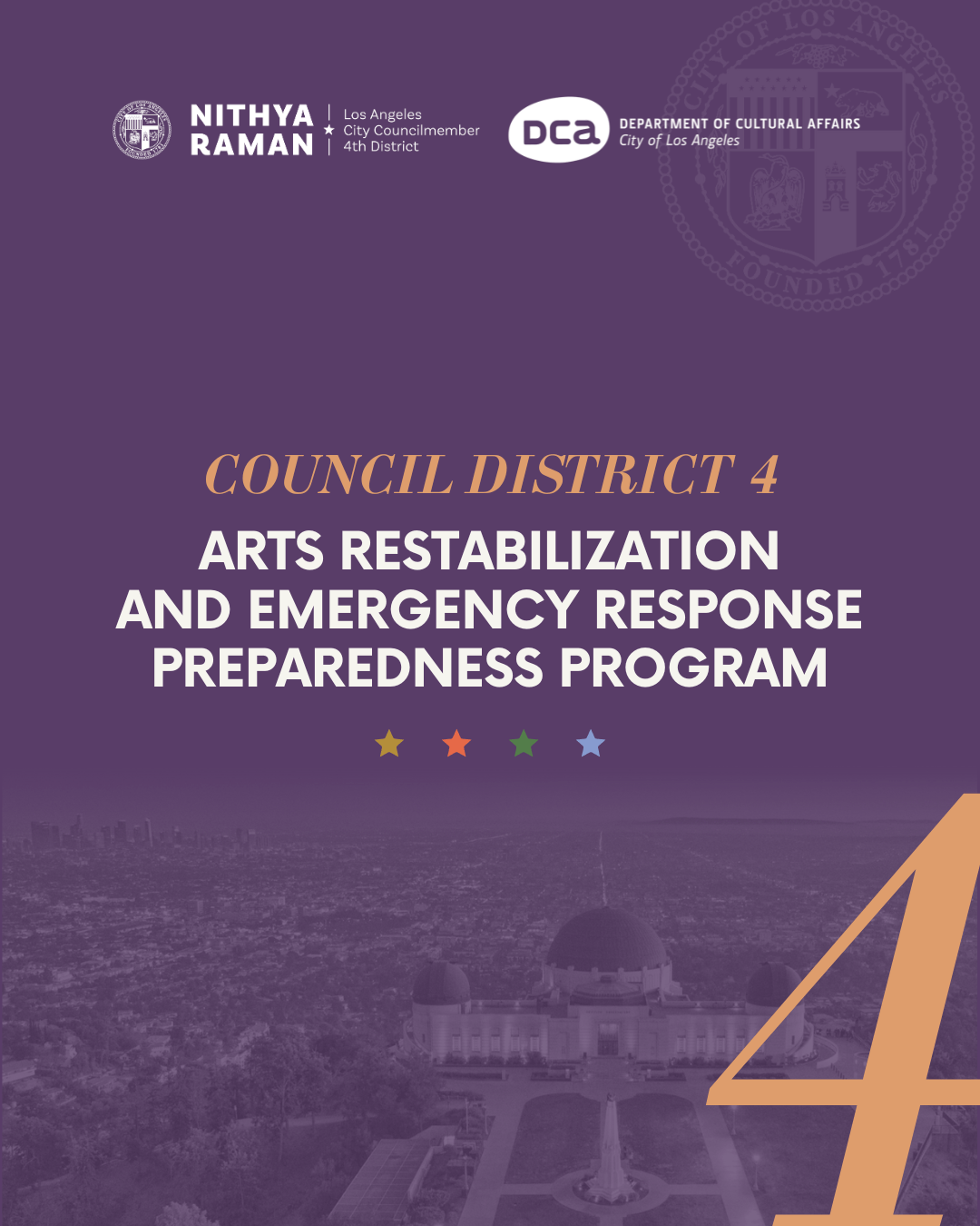 CD4 Arts Restabilization & Emergency Response Preparedness Program