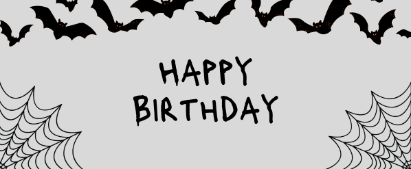 Halloween Bday