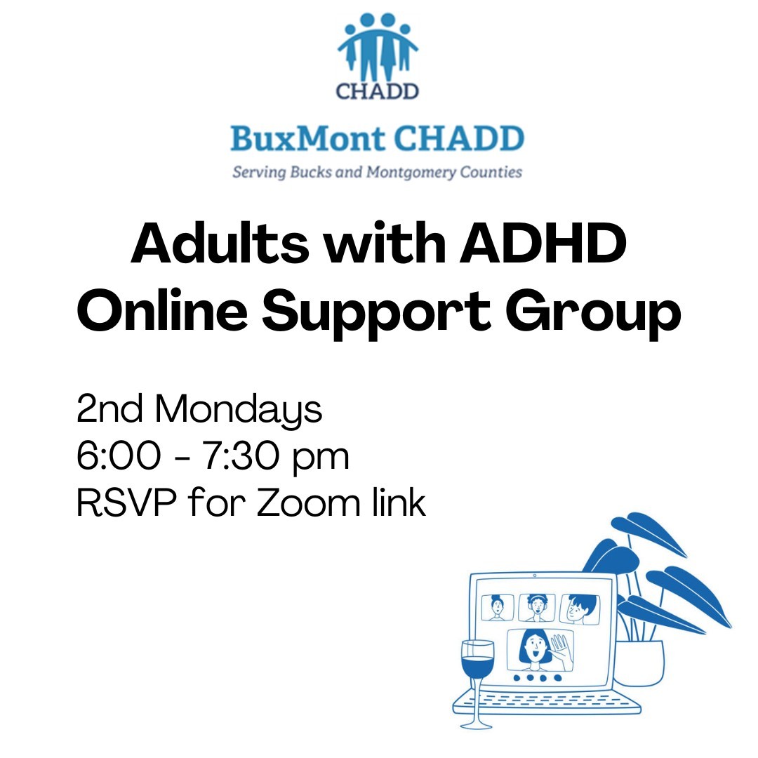 BuxMont CHADD Adults with ADHD