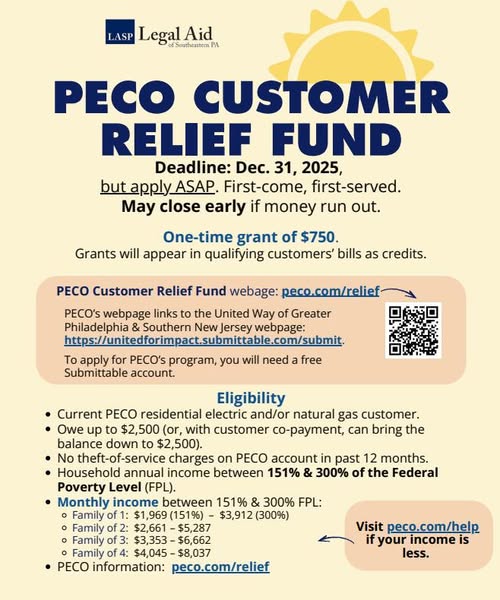 PECO Customer Relief Fund