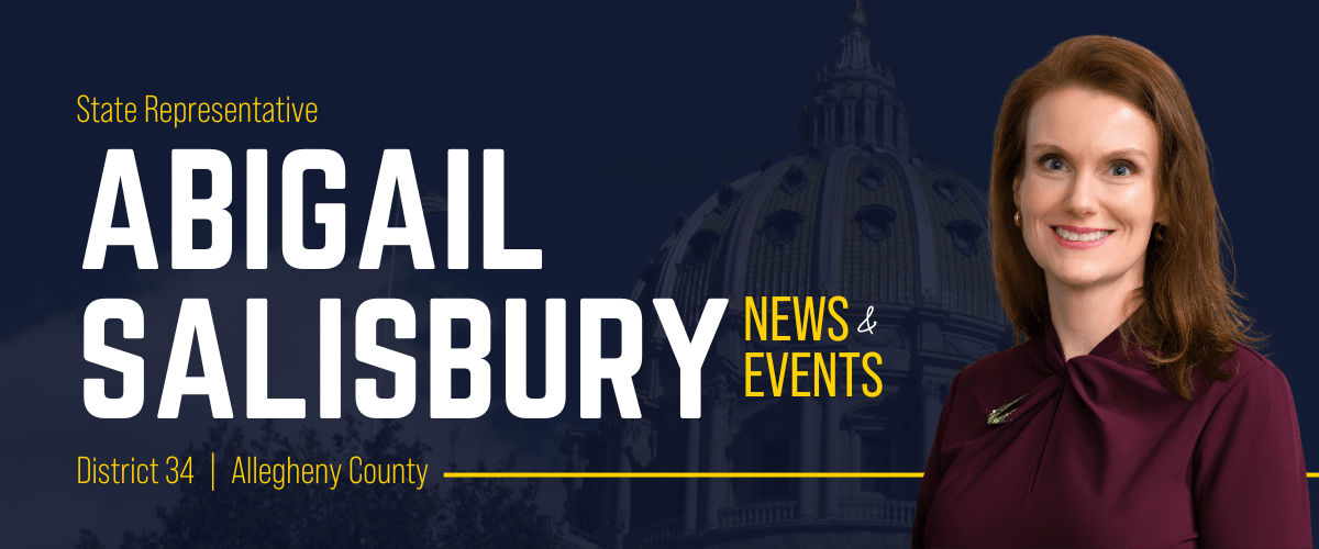 PA Representative Abigail Salisbury banner image