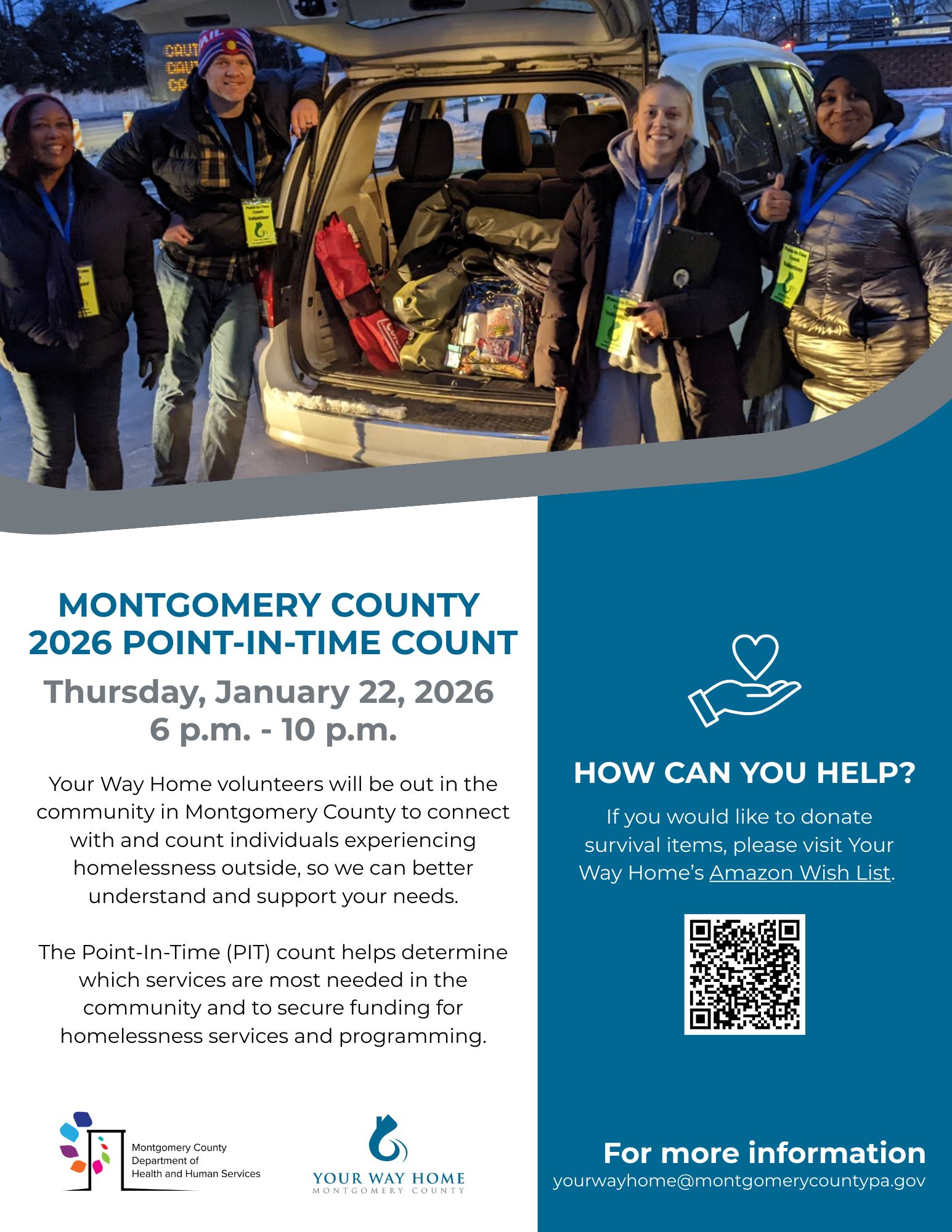 Your Way Home- Point in Time Count