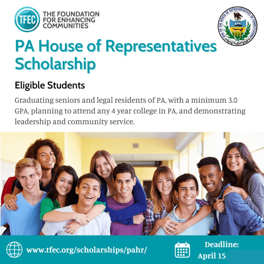 PA House of Representatives Scholarship