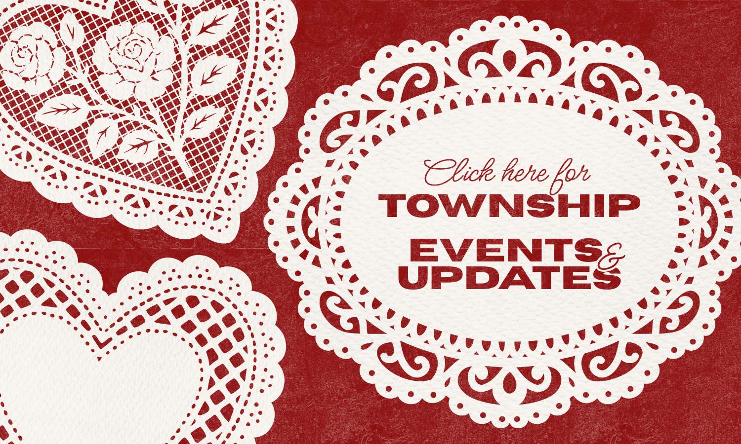 Township Events and Update banner