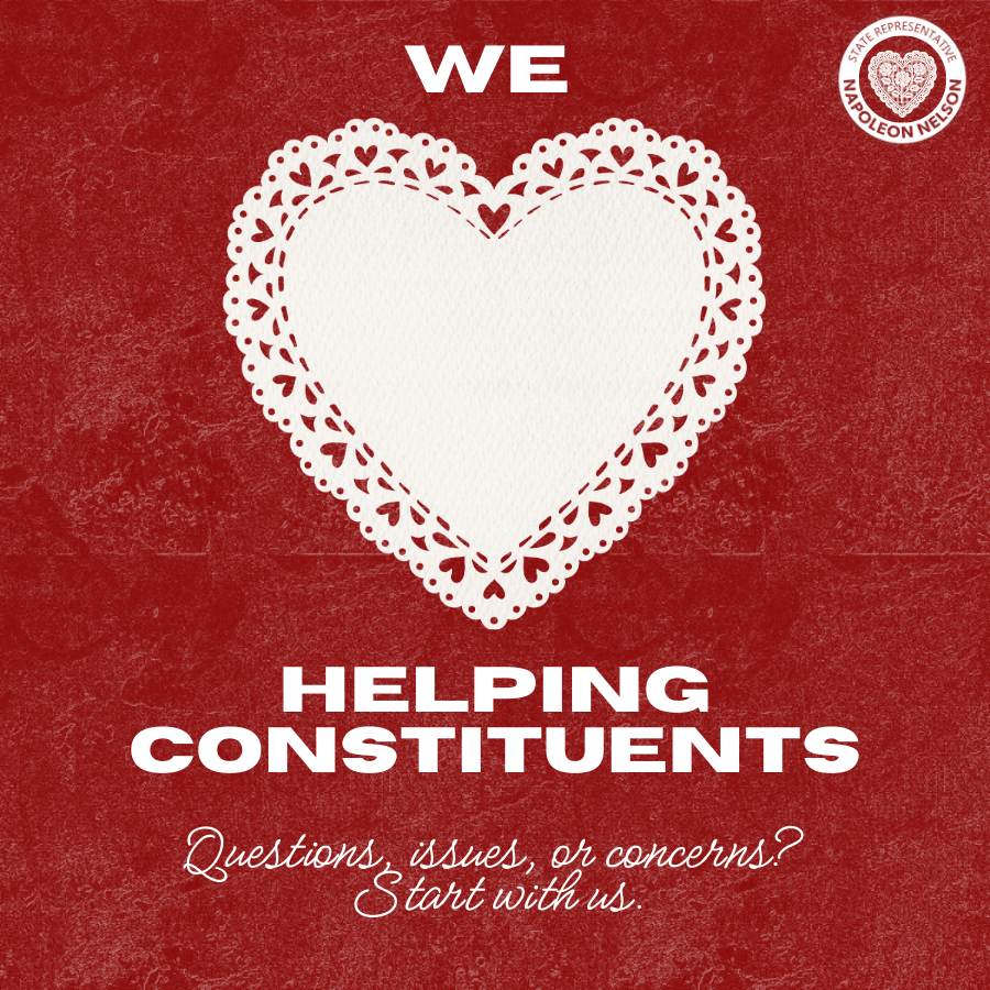 We Love Helping Constituents!