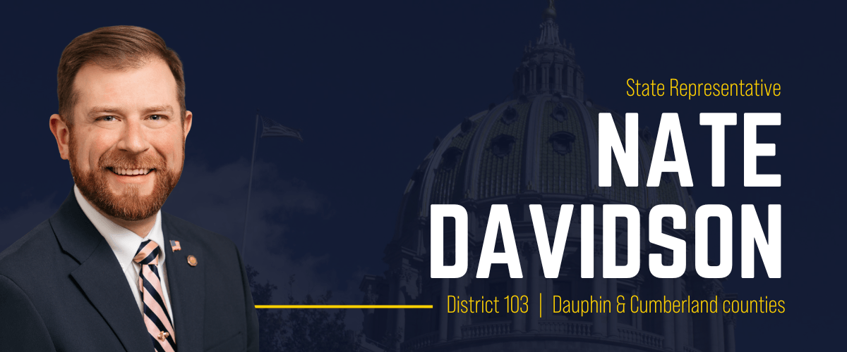PA Representative Nate Davidson banner image