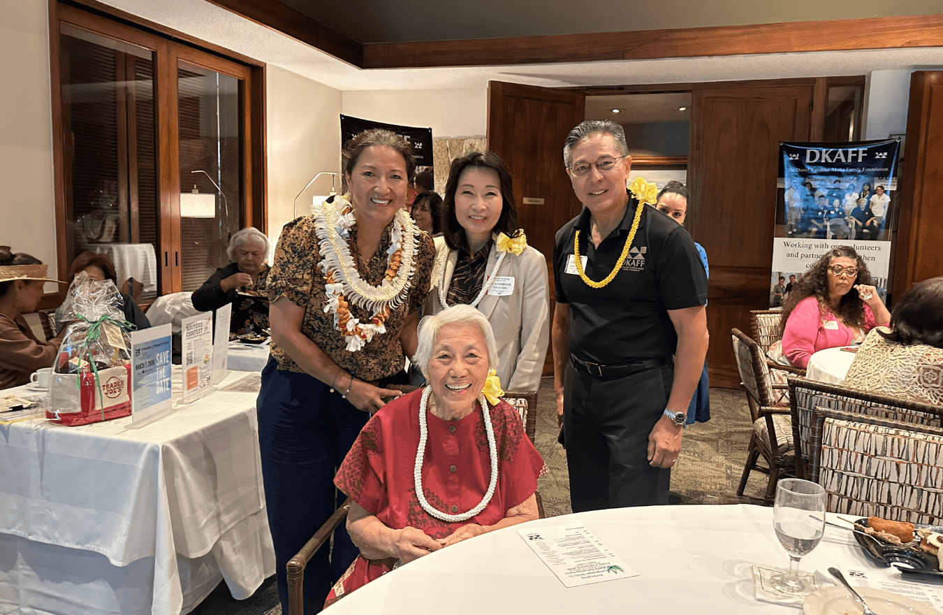 Lt. Gov. Sylvia Luke and group smiling for a group photo. 